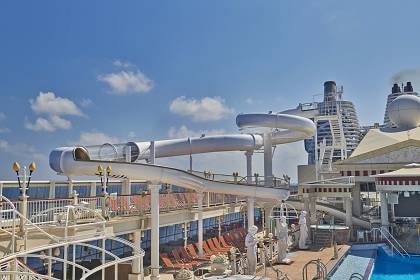 羅馬泳池及「凱撒」滑梯